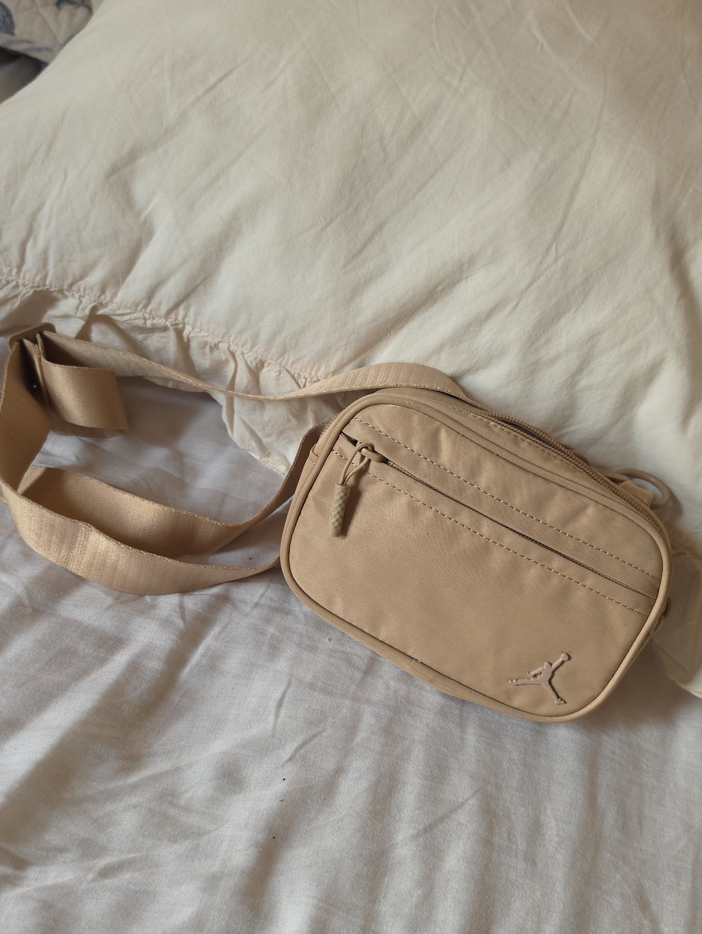 Jordan Beige Crossbody Bag